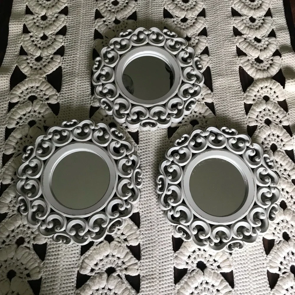 IKEA Cottage-core Round Mirror Bundle Decor